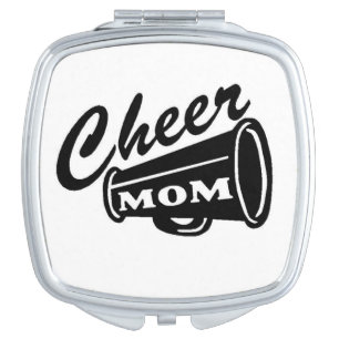 Cheer Mom Compact Mirror