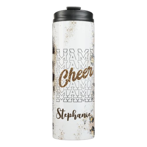 Cheer Mom Custom Thermal Tumbler