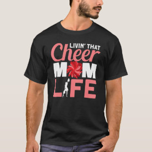 Cheer Mom For Cheering Squad T-Shirt