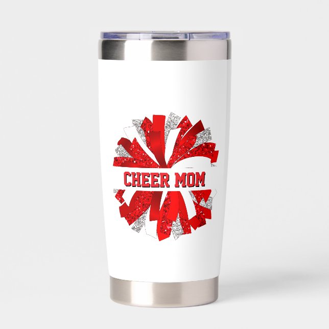 Cheer Mom Insulated Tumbler (Front)