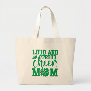 Cheer Mom Jumbo Tote Bag