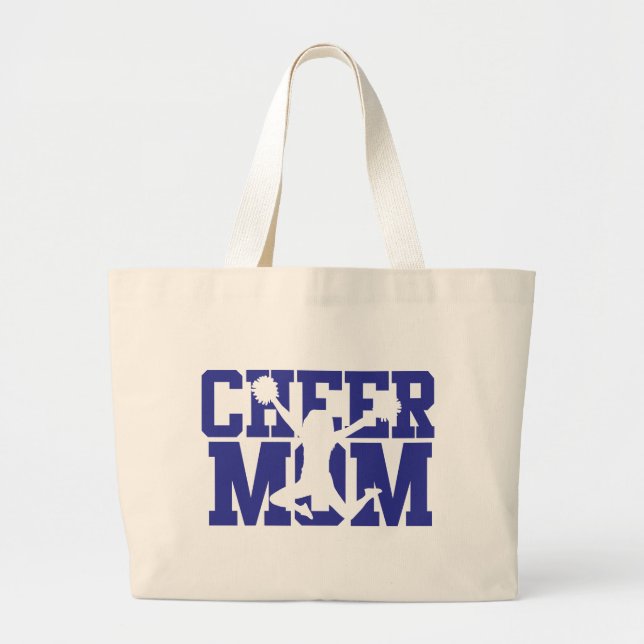 Cheer Mom Jumbo Tote Bag (Front)