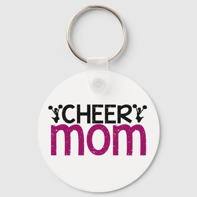 Cheer Mom Keychain (Front)