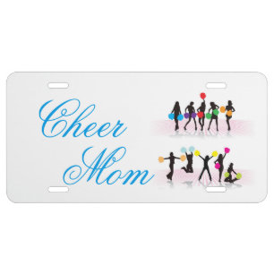 Cheer Mom License Plate