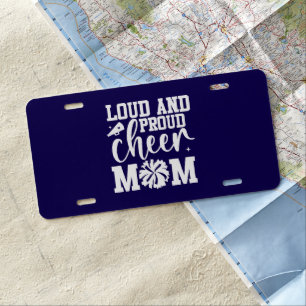 Cheer Mom License Plate
