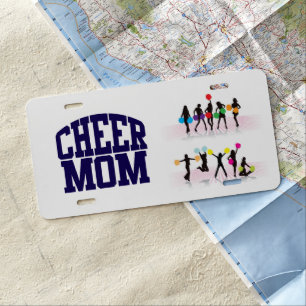 Cheer Mom License Plate