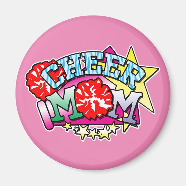 Cheer Mom Magnet (Front)