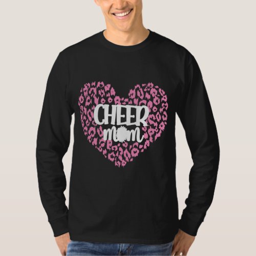 Cheer Mom Proud Cheerleading Mama Cheerleader Moth T_Shirt