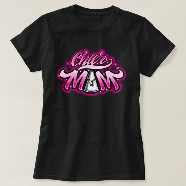 Cheer Mom t-shirt   (Design Front)