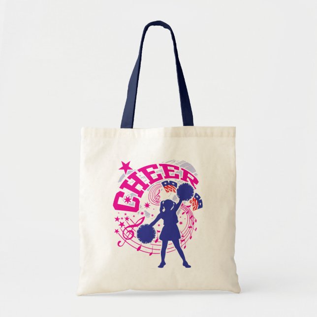 Cheer Mom Tote Bag (Front)
