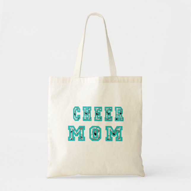 cheer mom tote bag (Front)