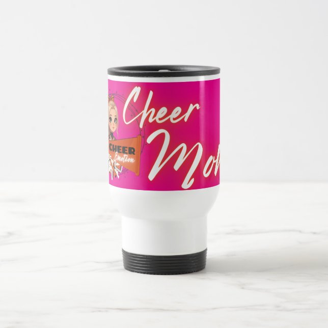Cheer Mom Travel Mug (Center)