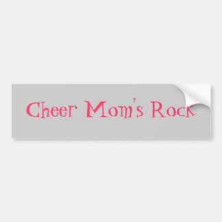 Cheer Mom's Rock Bumper Sticker
