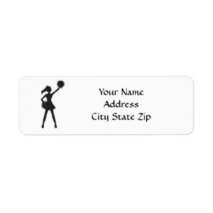**CHEER OR CHEERLEADER** ADDRESS LABEL