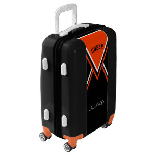 Cheer Orange Cheerleader Outfit Luggage