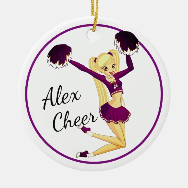 Cheer Ornament (Front)