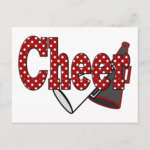 Cheer Postcard