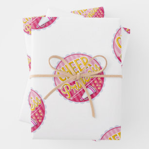 'Cheer Princess' - Style A Wrapping Paper Sheets