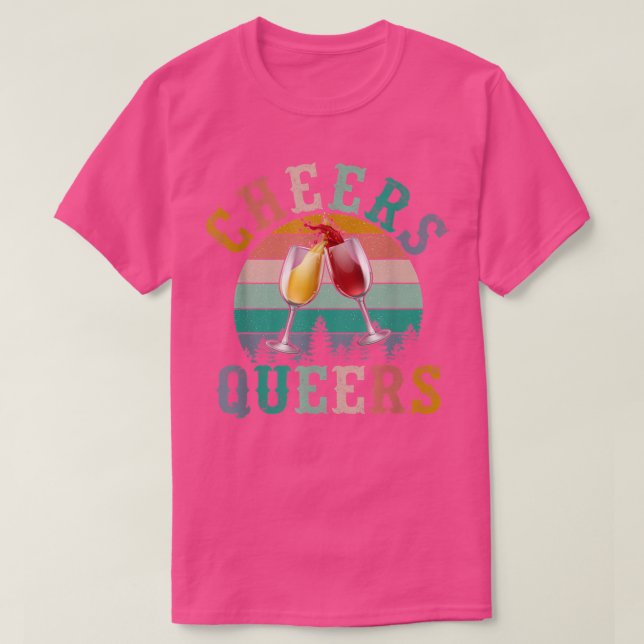 Cheer Queers  T-Shirt (Design Front)