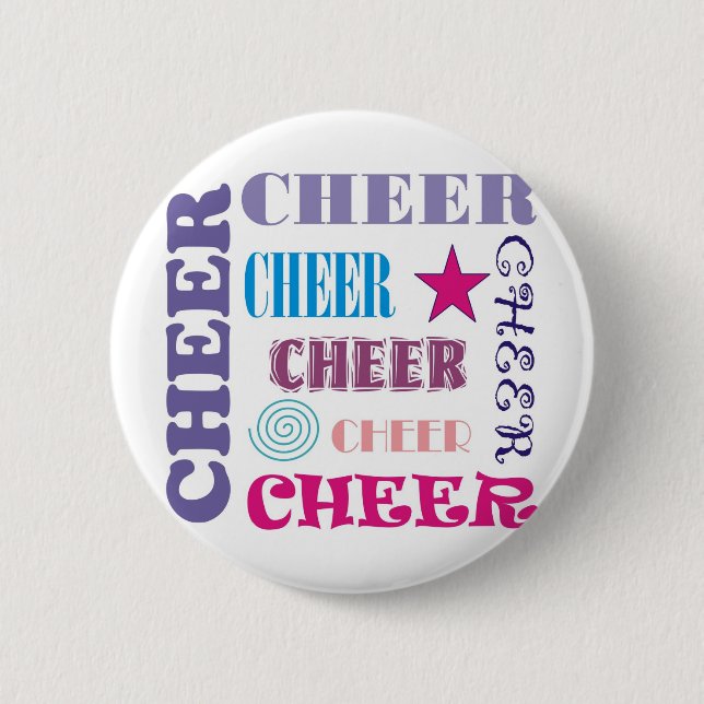 Cheer Repeating Button (Front)