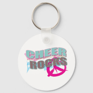 Cheer Rocks Gifts for Cheerleaders! Keychain