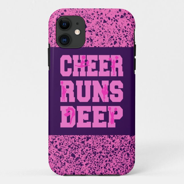 Cheer Runs Deep Case-Mate iPhone Case (Back)