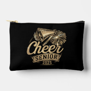 Cheer Senior 2025 Cheerleader Graduation Class Of Accessory Pouch