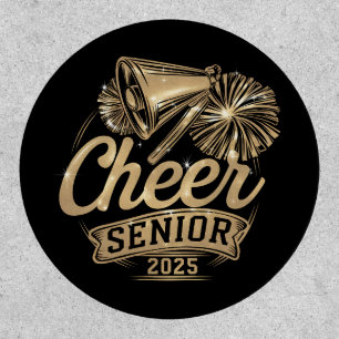 Cheer Senior 2025 Cheerleader Graduation Class Of Patch