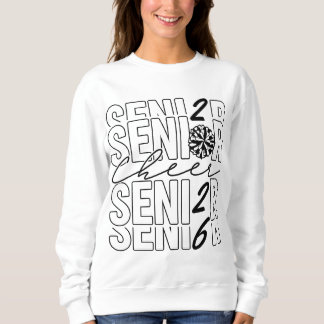 Cheer Senior 2026 Women Sweatshirt