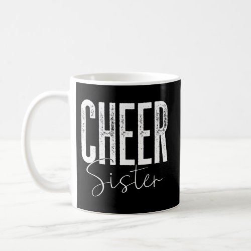 Cheer Sister Colorful Proud Sister Family Coffee Mug