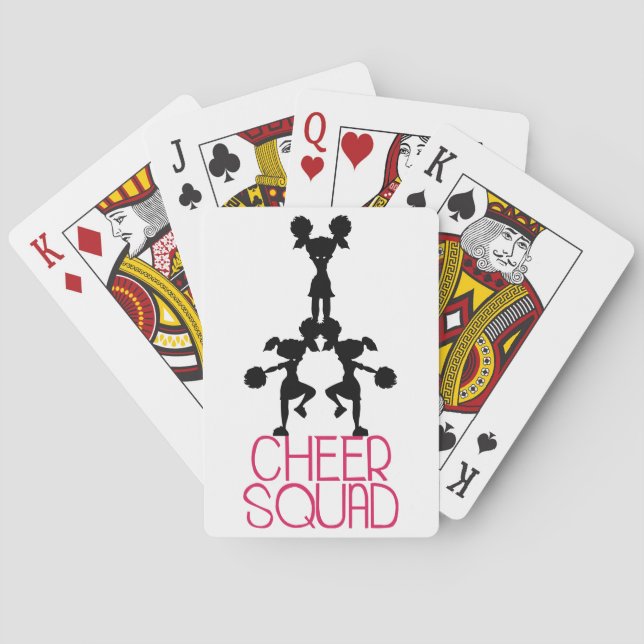 Cheer Squad Poker Cards (Back)