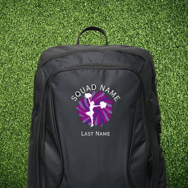 Cheer Squad Team Name - Competition - Backpacks (Cheer Squad Custom Competition Backpacks)