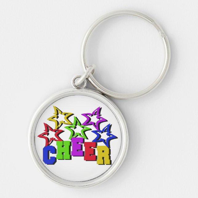 Cheer Stars Keychain (Front)