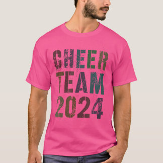 Cheer Team 2024 Senior Class Stud Cheerleading T-Shirt