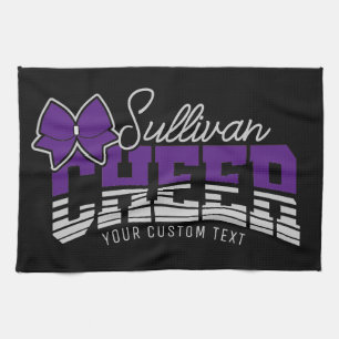 Cheer Team ADD NAME School Athlete Cheerleader Kitchen Towel