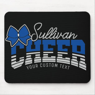 Cheer Team ADD NAME School Athlete Cheerleader Mouse Pad