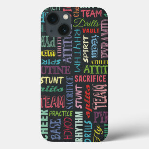 Cheer Terms On The Chalkboard iPhone 13 Case