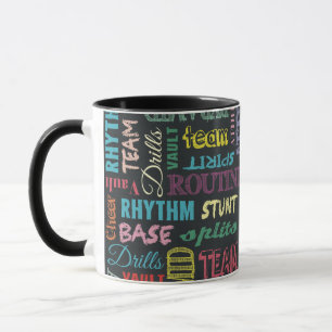 Cheer Terms On The Chalkboard Mug