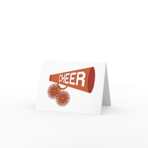 Cheer Thank You Card