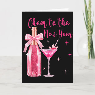 Cheer To The New Year Happy New Year 2026 Party Gi Card