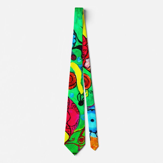 cheer up neck tie (Front)