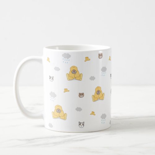 Cheer up puddle duck mug _ art by Irina Kolby