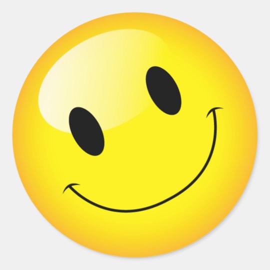 Cheer Up Yellow Emoji Party Happy Face Symbol Classic ...