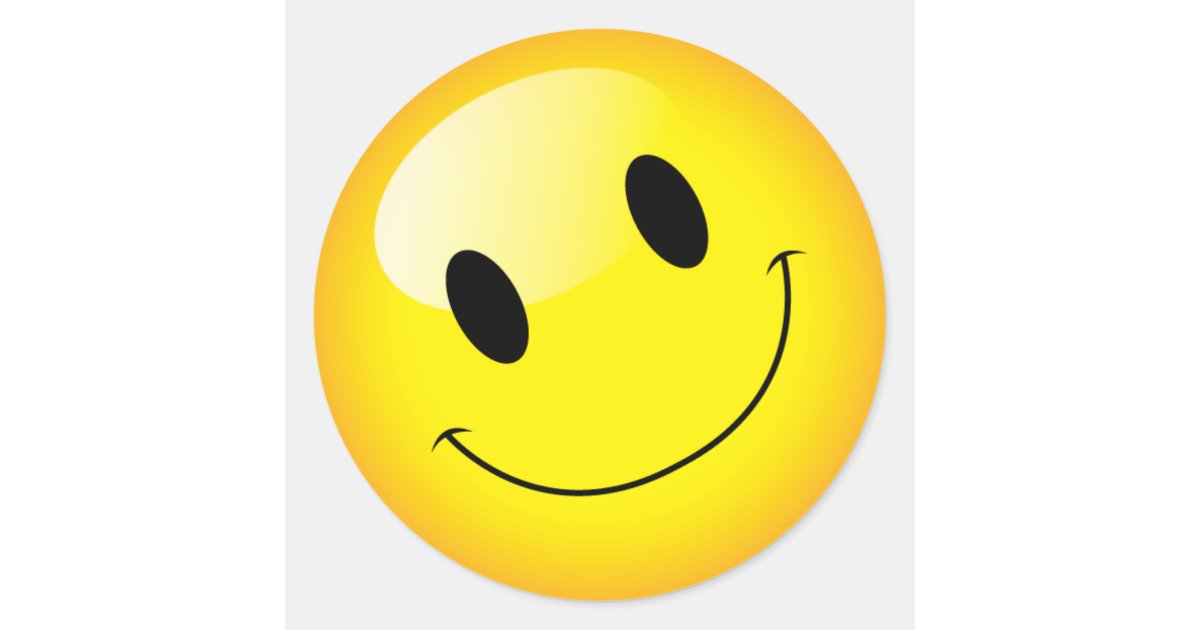 Cheer Up Yellow Emoji Party Happy Face Symbol Classic ...