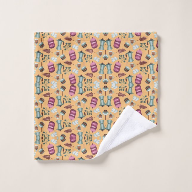 Cheerful and vibrant design. wash cloth (Wash Cloth)