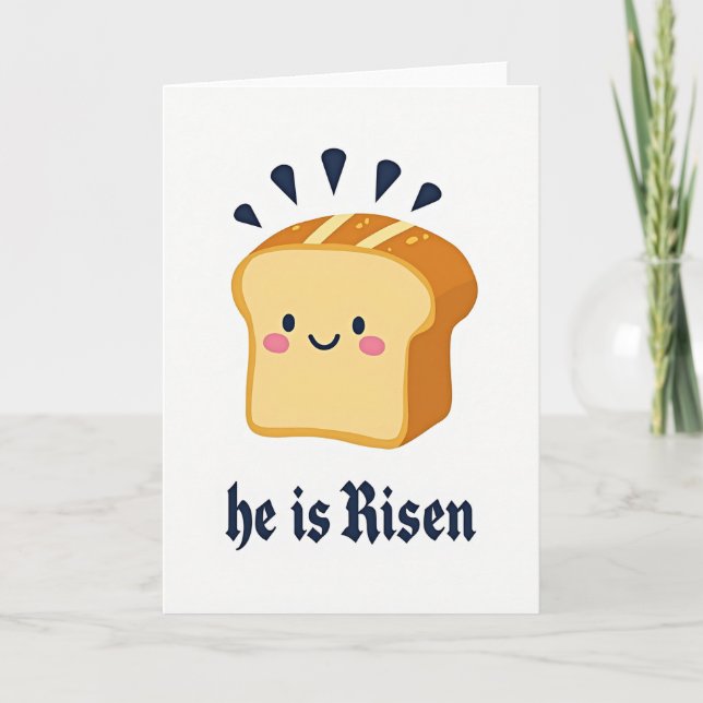 Cheerful Baked Treat Card (Front)