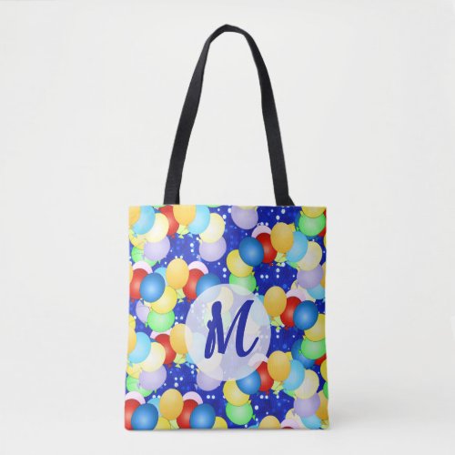 Cheerful Balloon Celebration Of Many Colors Tote Bag