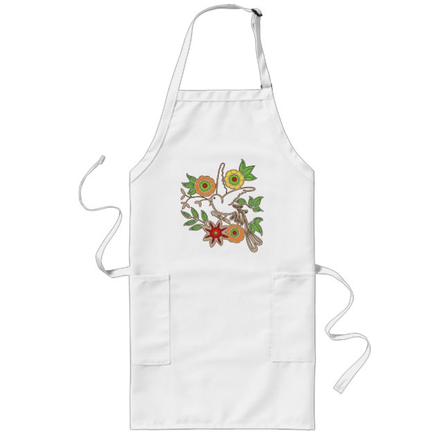 Cheerful Bird Apron (Front)