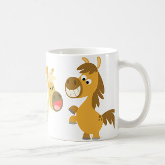 Cheerful Cartoon Ponies Mug