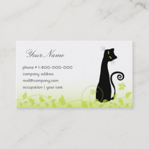 Cheerful Cat Business Card